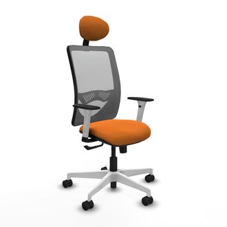 Piqueras y Crespo Silla De Oficina Piqueras Y Crespo Zulema Blanco Ergon&oacute;mica Ajustable