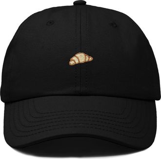 Dalix Croissant Dad Cap in Black at Nordstrom