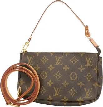 Louis Vuitton Brown Pouch (Pre-Owned)