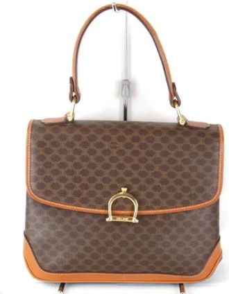 Celine Pre-owned Handbags, female, Brown, Size: ONE SIZE Pre-owned Leather celine-bags