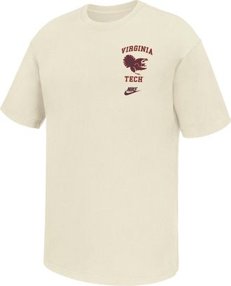Nike Virginia Tech Hokies Nike Mens Football T-Shirt in White | M11766P395VATH-SAI