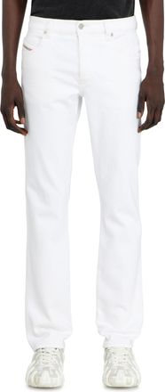 Diesel Slim Jeans Regular Waist 1993 D-Vyl, White, Button fly