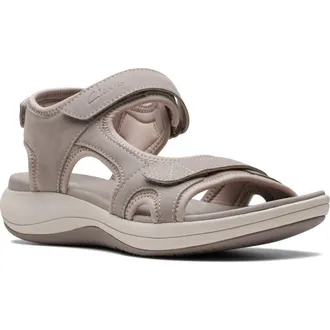 Clarks Mira Bay Sandal in Stone at Nordstrom Rack, Size 7.5