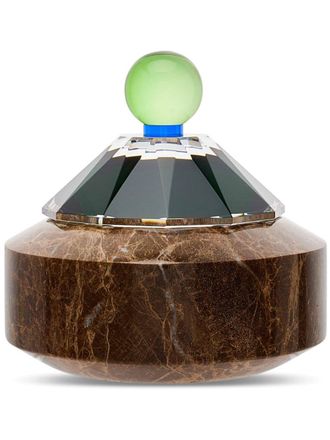 Reflections Copenhagen Bomboniera Apple in marmo (17,5cm x 18cm) - Marrone