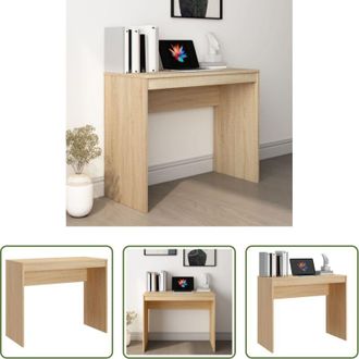 vidaXL Scrivania rovere sonoma - Scrivania Rovere Sonoma 90x40x72 cm in Legno Multistrato