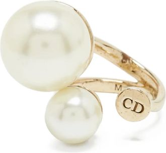 Dior Anello UltraDior con finte perle - Oro