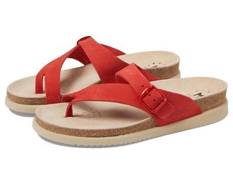 Mephisto Helen Womens Sandals Coral Suede : EU 43 (US Womens 13) B - Medium