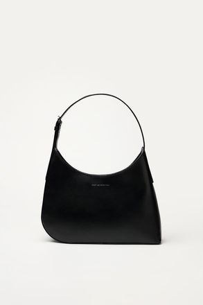 Want Les Essentiels Arch Smooth Leather Shoulder Bag in Black at Nordstrom
