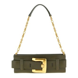 Balmain Mujer, Bolsos, Verde, Talla: ONE Size