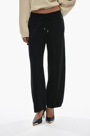 Stella McCartney Pantaloni in Cashmere e Lana con Elastico in Vita Stella McCartney