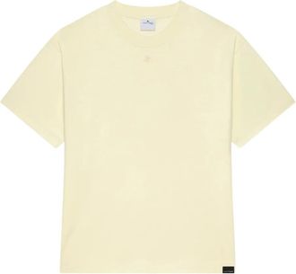 Courr&egrave;ges T-shirt con logo AC - Giallo