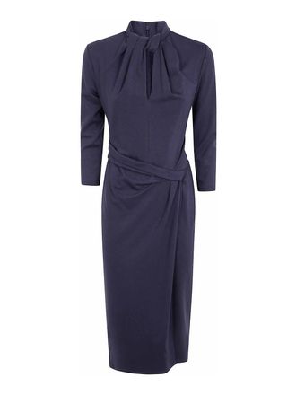 Giorgio Armani Midi Turtle Neck Dress