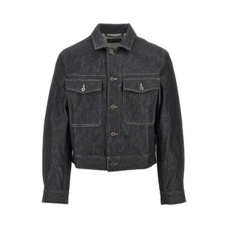 Christophe Lemaire Denim Trucker jacket Man 48
