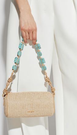 Cult Gaia Zozina Shoulder Bag, Womens, Beige