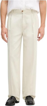 GANT Relaxed Fit Chinos - Heren - Chinos - Beige - W33 - Katoen - Broeken