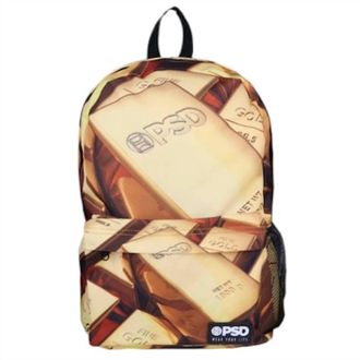 PSD Mens Backpack In Gold