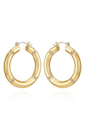 Vince Camuto Tube Hoop Earrings in Gold at Nordstrom Rack