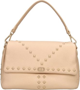 La Carrie Tassen.. Beige - Dames - Handtassen - Beige - ONE Size - Leer - Tassen