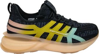 John Galliano Sneakers, female, Multicolor, Size: 9 US Sneaker Tessuto