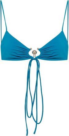 CHRISTOPHER ESBER Top bikini a triangolo - Blu