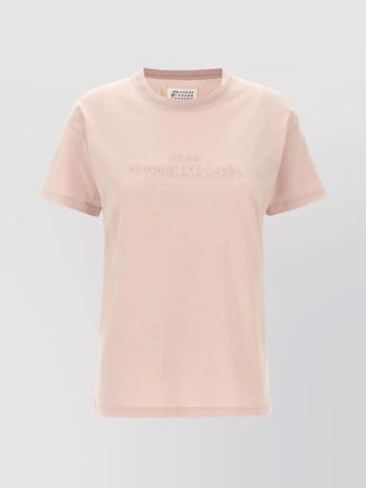 Maison Margiela logo embroidered t-shirt