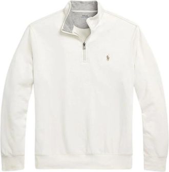 Ralph Lauren Sweatshirt - Heren - Sweatshirts - Beige - M - Hoodies & sweatvesten