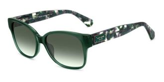 Kate Spade New York KS Trulee 2/G/S Asian Fit 1ED/9K Womens Sunglasses Green Size 55