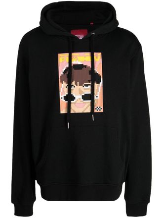 Mostly Heard Rarely Seen Hoodie met print - Zwart