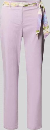 Christian Berg Slim Fit Chino mit Viskose-Anteil in Lavender, Gr&ouml;&szlig;e 36