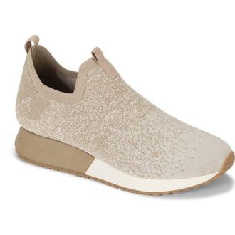 BareTraps Pringer Knit Slip-On Sneaker in Sand at Nordstrom Rack, Size 7.5