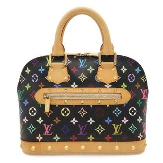 Louis Vuitton Pre-owned Alma Monogram Multicolore Handbag - Dames - Pre-owned - Veelkleurig - Maat: ONE Size Taf