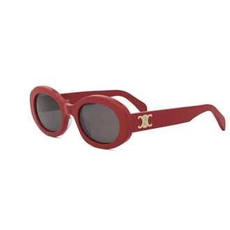 Celine Celine, Accessoires, unisex, Rood, ONE Size, Zonnebril