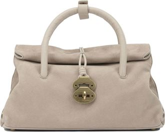 Zanellato Tassen, Dames, Beige, ONE Size, Leer, Dotta Jones Handtas