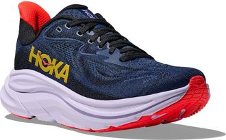 Hoka One One Clifton 10 Running Shoe in Midnight Blue /Starlight Glow at Nordstrom, Size 7.5