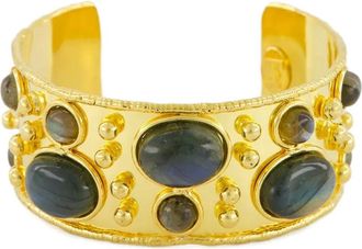 Sylvia Toledano Bracciale rigido Byzance con labradorite - Giallo