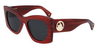 Lanvin LNV605S 602 Womens Sunglasses Red Size 54