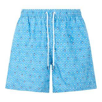 Fedeli Beachwear, male, Blue, Size: 3XL Swim Shorts