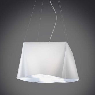 Linea Zero Linea Zero - L&aacute;mpara Colgante Wanda De Cinco Luces En Polilux Blanco Di&aacute;metro 59x H31 Cm