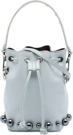 Fendi Pre-owned Fendi Mini Leather Pearl Mon Tresor Bucket Bag Ladies GK159CESFSMM53X0