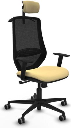 Piqueras y Crespo Sedia Ufficio Con Poggiatesta Mardos Piqueras Y Crespo D036g2h Crema