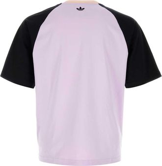 adidas Mens Wales Bonner T-Shirt Purple Cotton