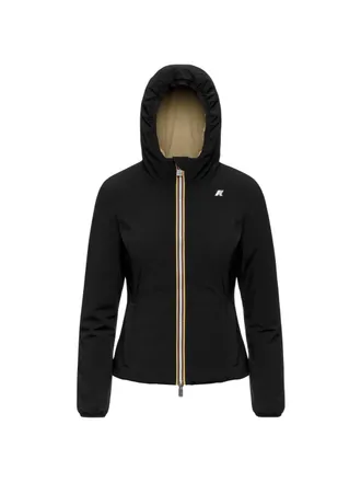 K-Way Reversible Short Jacket With Waterproof Layer And Insulation