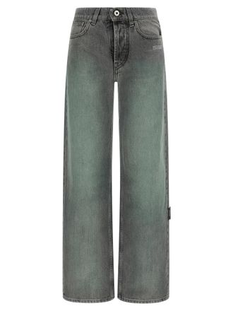 Off-white Womens Spray Susy Jeans