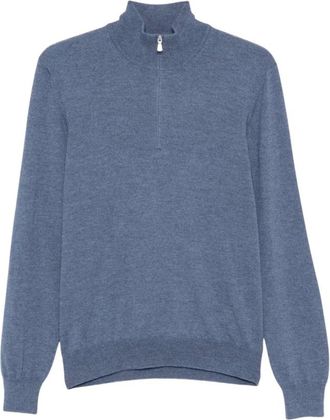 Tagliatore Truien & Vesten, Heren, Blauw, 3Xl, Wol, Ronde hals gebreid