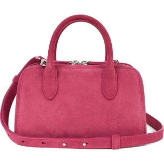 WE-AR4 The Ivy 22 Leather Satchel in Berry at Nordstrom