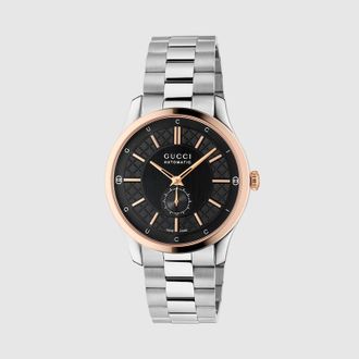 Gucci G-Timeless Watch, 40mm, Steel, Steel