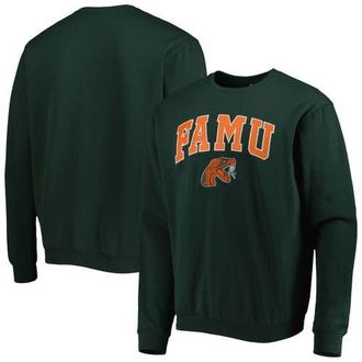 Colosseum Mens Colosseum Green Florida A&M Rattlers Arch Over Logo Pullover Sweatshirt at Nordstrom, Size X-Large