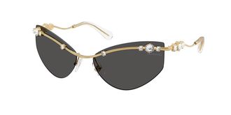 Swarovski SK7039 400487 Womens Sunglasses Gold Size 61