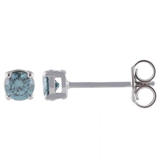 Grown Brilliance 14KT White Gold 0.40 Carat Lab Grown Diamond Stud Earrings for Women