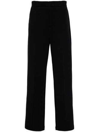 Emporio Armani Pantaloniin jersey doppio - Blu